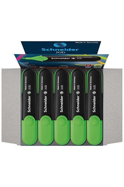 Generic 10-Piece Job Textmarker Highlighter Green
