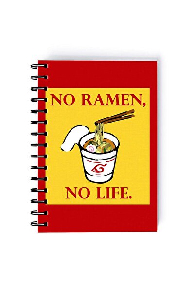 Generic Spiral A5 Notebook Naruto Funny No Ramen Japanese Animated Series Sho...