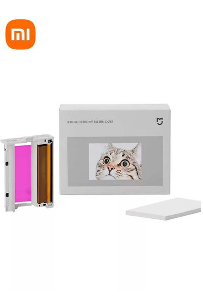 Generic Dye-sublimation photo paper, 50 sheets, dedicated for xiaomi Photo Pr...