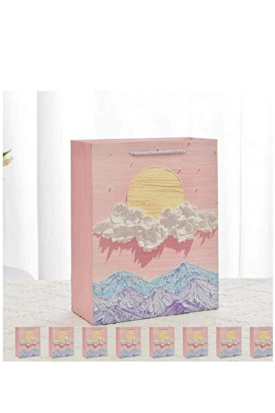 Generic 10 Pieces Luxury Ramadan Eid Gift Bags Foldable Reusable Paper Bags C...