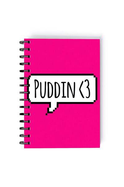 Generic Spiral A5 Notebook Puddin Text Dr Harleen Quinzel Squad Harley Quinn