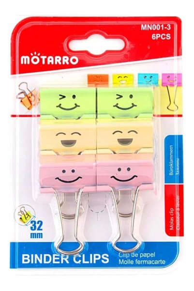 Generic MOTARRO MN001-3 Binder Clips Metal Paper Clips for Office, School, Ho...