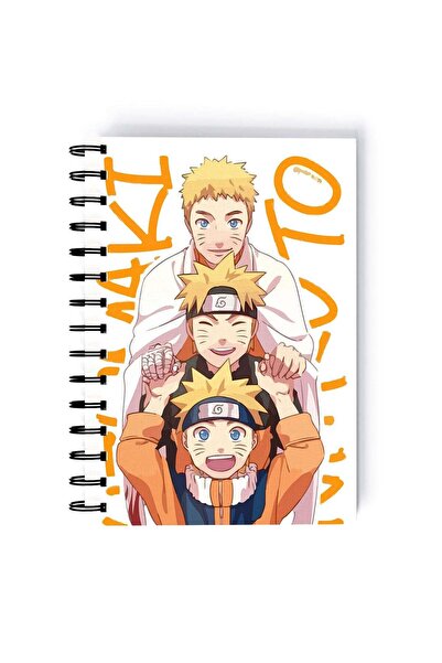 Generic Spiral A5 Notebook Naruto Shonen Action Manga Funny Japanese Animated...
