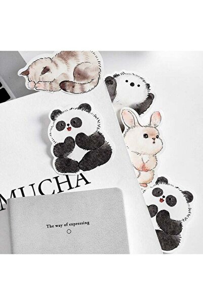 Generic 4 Pack Sticky Notes Stickers, Cute Animal Shapes, Self-Stick Memo Pad...