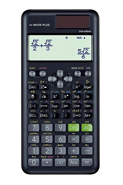 Generic Fx-991Es Plus 2nd Edition Scientific Calculator Black