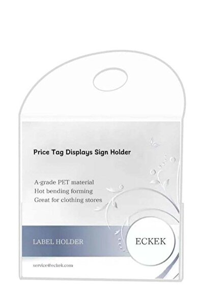 Generic 10 Pack Label Holder Price Tag Displays Sign Holder Data Card Holder ...