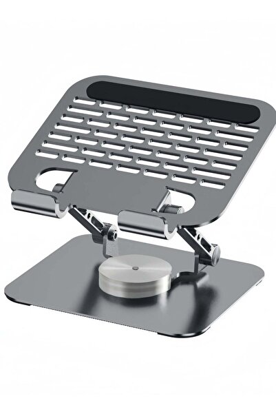 Generic 360° Rotating Aluminum Laptop & Tablet Stand, Ergonomic Adjustable Du...