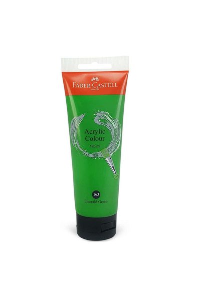 Generic Faber-Castell Acrylic Colour Paint 120 ml Tube Emerald Green