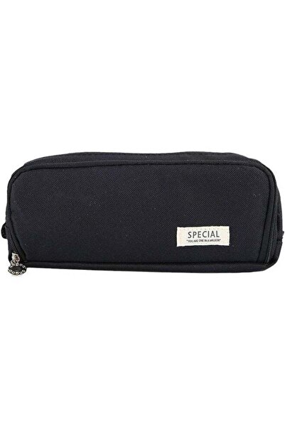Generic Pencil Case Large Capacity Pencil Pouch 3 Compartments Pencil Bag,Sim...