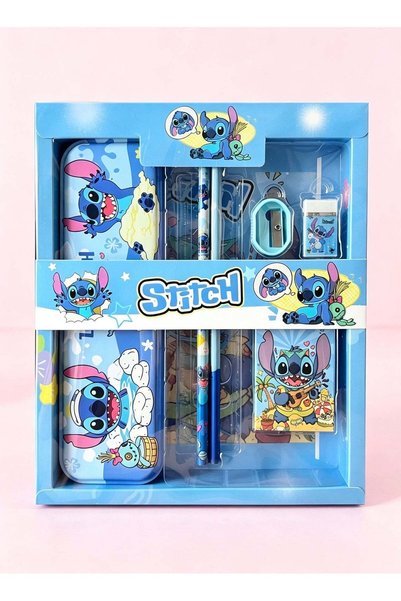 Generic Back to School 12 PCS Stitch Student Stationery Set, School Supplies ...