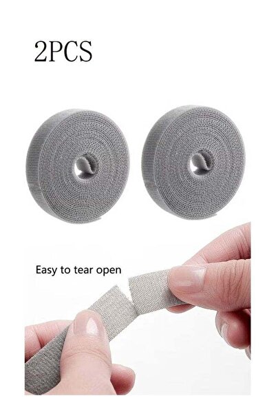 Generic 2-Piece Fastening Cable Ties Cord Organizer, Nylon Adjustable Hook an...