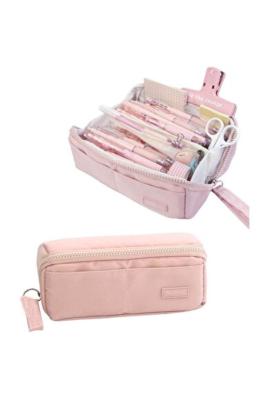 Generic Big Capacity Large Pencil Case School Students Pen Pouch Stationery B...