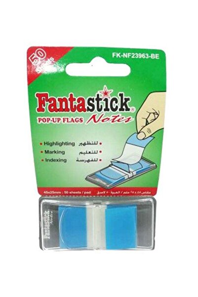 Generic Pop-Up Flags Sticky Note Blue/White