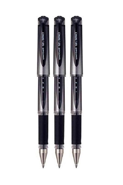 Generic Uni Ball Gel Impact Rollerball Pens - Pack of 3