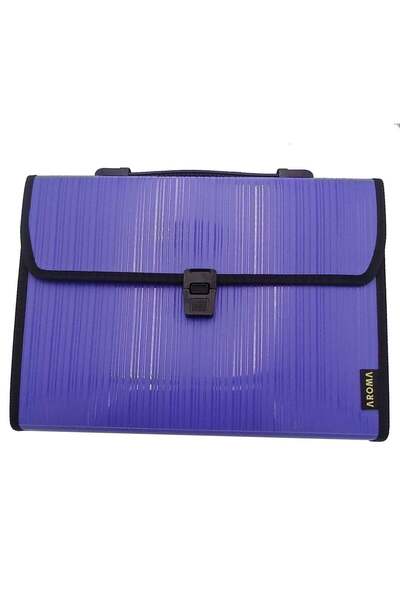 Generic Expandable File Folder for Office and School - blue - Expandable A4 D...