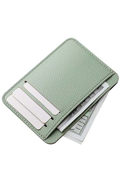Generic card holder wallet holder pu leather ultra-thin exquisite simple soft...
