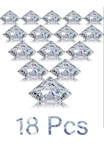 Generic 18-Pcs Diamond Place Card Holders Stands, Acrylic Crystal Table Card ...