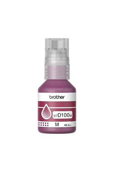Generic Brother Genuine BTD100M Magenta Ink bottle – 48.8ml Magenta