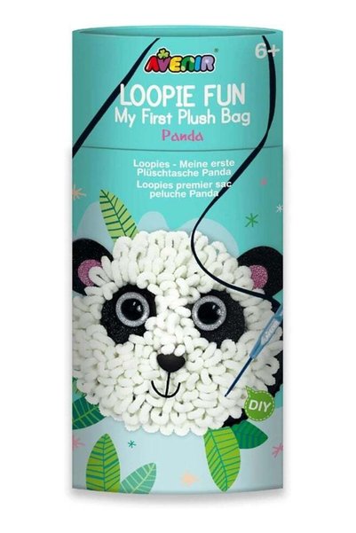 Generic Avenir Loopie Fun My First Plush Bag Panda – Lightweight & Huggable T...
