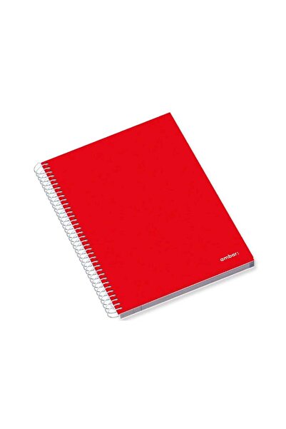Generic 1-Piece A5 Size Plastic Cover Spiral Notebook Assorted Colours