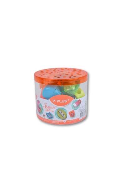 Generic Y-PLUS+ Family Pack - Assorted Sharpeners & Erasers - Colorful & Conv...