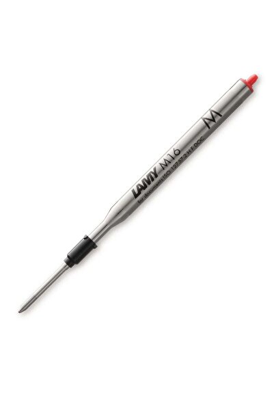 Generic 1-Piece M16 Ballpoint Pen Refill Medium Tip Red Ink