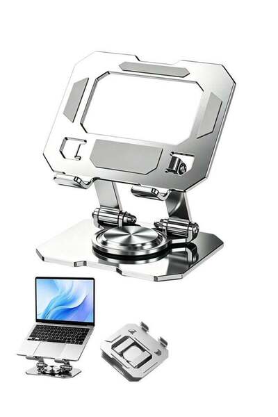 Generic 360° Rotatable Metal Laptop Stand Foldable Adjustable Height Notebook...