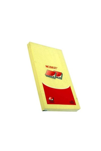 Generic MODEST Sticky Note 3x5 – 100 Sheets Per Pad – 5 Pads Set