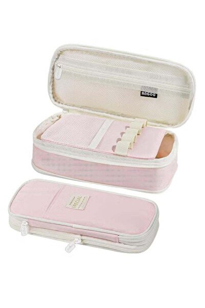 Generic Large Capacity Pencil Case, Aesthetic Pencil Case With Zipper, Cute P...