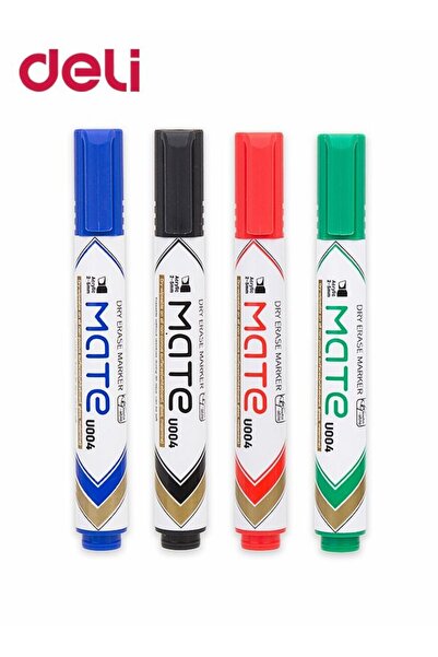 Generic 4 Pieces Dry Erase Whiteboard Marker Low Odor and Non-Toxic Ink Writi...