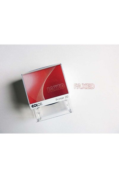 Generic COLOP Printer 20 Stamp - FAXED