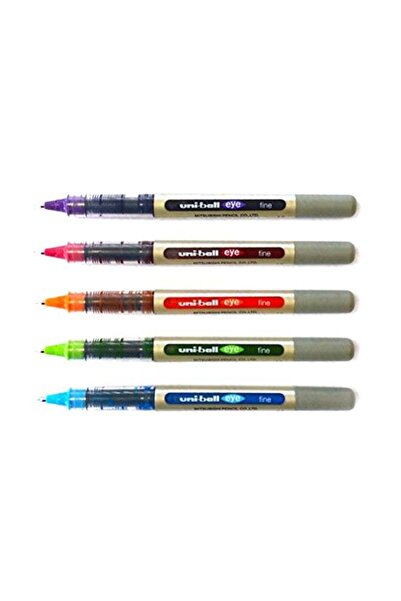 Generic Uni-Ball EYE UB-157 Fine Liquid Ink Rollerball Pen - Tropical Set - P...