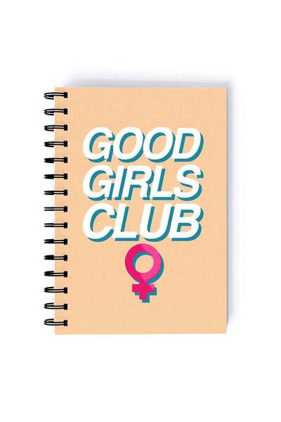 Generic Spiral A4 Notebook Inspirational Quote Motivations Good Girls Club Be...
