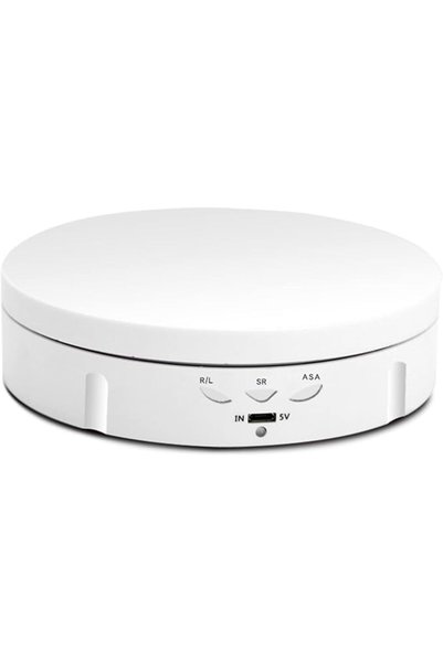 Morelian Outdoor مورليان 360 °   منصة عرض دوارة كهربائية قابلة للشحن عبر USB،...