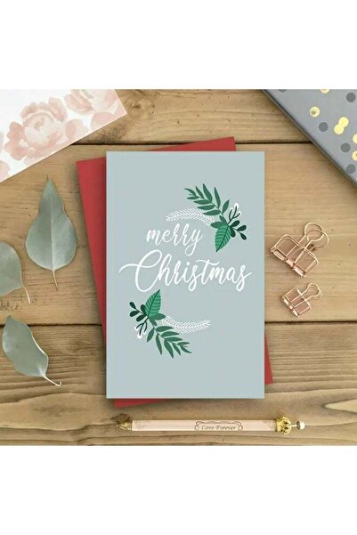 Generic Cute Christmas Card for The Holiday Season, Christmas Card With Envel...