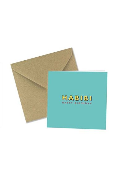 Generic Habibi Happy Birthday Greeting Card – Celebrate with Love and Joy