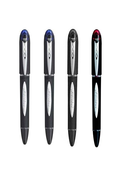 Generic 4-Piece Jetstream Roller Pen 1.0mm Tip Multicolour