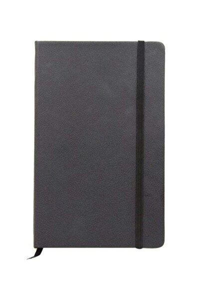 Generic Soft Cover Notebook With Elastic Band Black