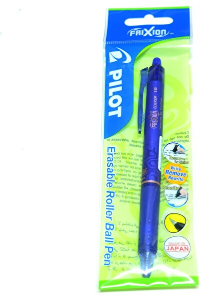 Generic Pilot Frixion Clicker Erasable Roller Ball Pen, 1.0 mm Tip Size, Blue