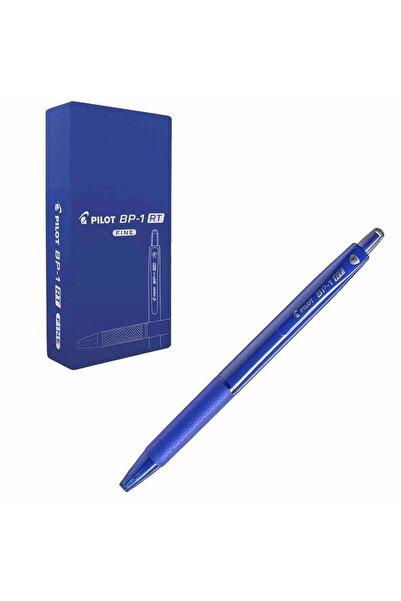 Generic Pilot Ball Pen Fine Tip BP-1 RT Pack of 12 Blue
