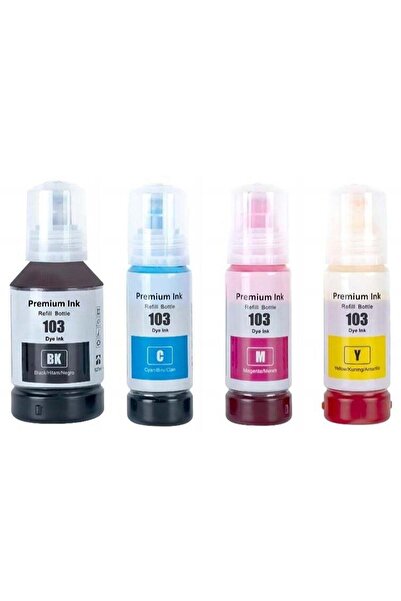 Generic NexNova® Ink Set 103 for EcoTank 127ml for Black 70ml for each Cyan M...