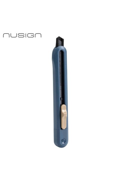 Generic Deli Nusign ENS063 Snap-Off Utility Cutter with SK5 Edge - Blue