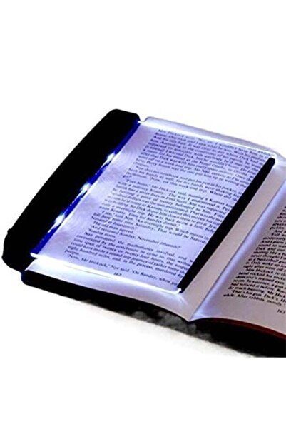 Generic Flat LED Book Light for Reading, Full Page Illuminator Panel, Wireles...