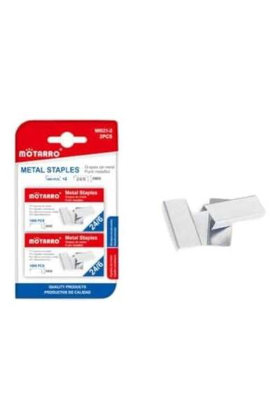 Generic MOTARRO Metal Staples MI021-2 - Standard Size, Compatible with Most S...