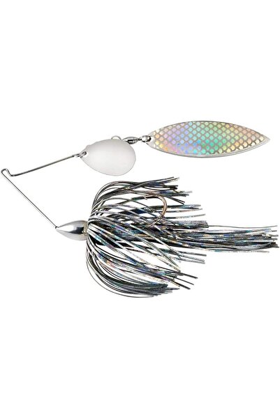 WAR EAGLE CUSTOM LURES طعم صيد سمك سبينر بيت بإطار من النيكل من وور إيجل