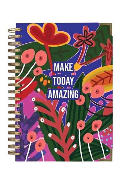 Generic Make today Amazing Notebook, Spiral, Gifting multicolour