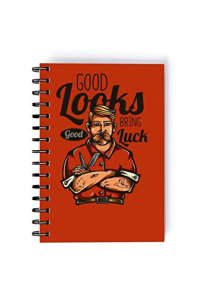 Generic Good Looks Printed Rectangle Spiral A5 Notebook Multicolour