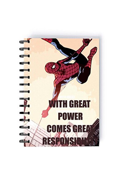 Generic Spiral A5 Notebook Spider Man Funny Avengers Peter Parker MCU Great R...