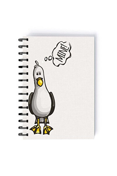 Generic Finding Nemo Printed Spiral A4 Notebook Green/Orange