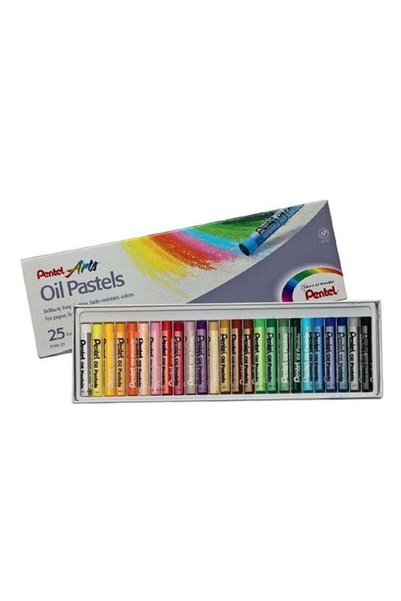 Generic 25-Piece Arts Oil Pastels Set Multicolour